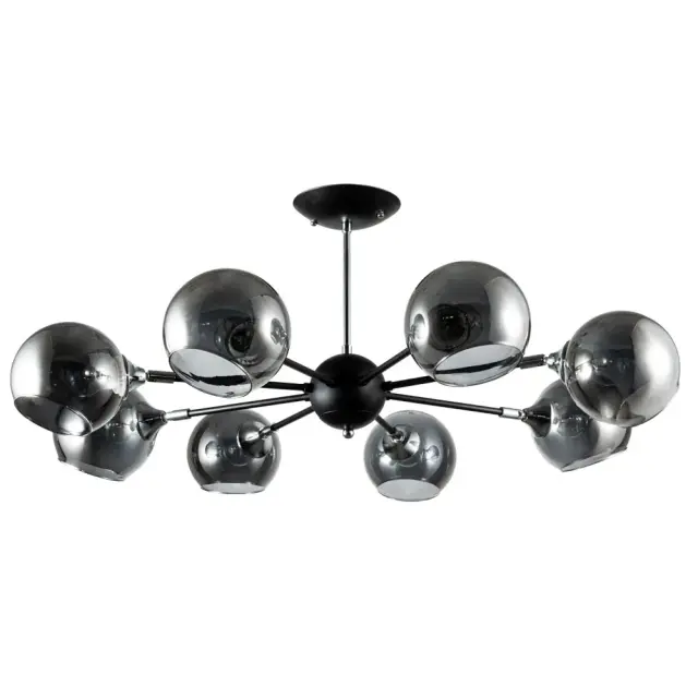 Люстра Arte Lamp A2708PL-8BK LAGOS — черный