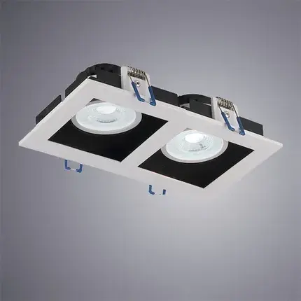 Точечный светильник Arte Lamp A2710PL-2WH GRADO — белый, ракурс 2
