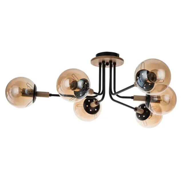 Люстра Arte Lamp A2716PL-6BK OXFORD — черный