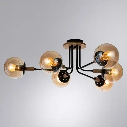 Люстра Arte Lamp A2716PL-6BK OXFORD — черный, ракурс 2