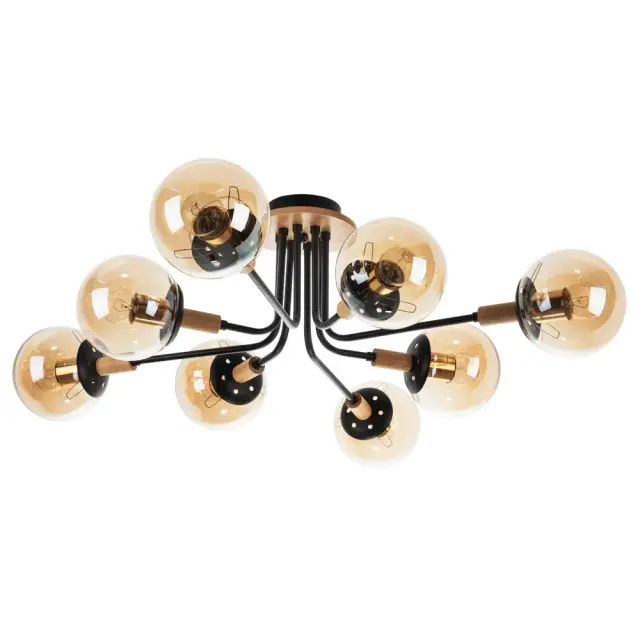 Люстра Arte Lamp A2716PL-8BK OXFORD — черный