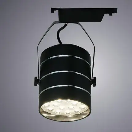 Светильник для однофазного трека Arte Lamp A2718PL-1BK CINTO — черный, ракурс 2
