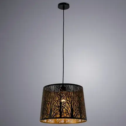 Светильник Arte Lamp A2769SP-1BK CELESTA — черный, ракурс 2