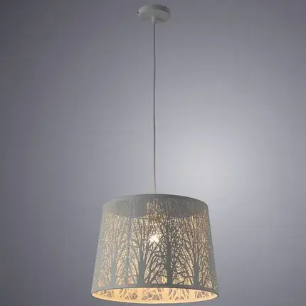 Светильник Arte Lamp A2769SP-1WH CELESTA — белый, ракурс 2