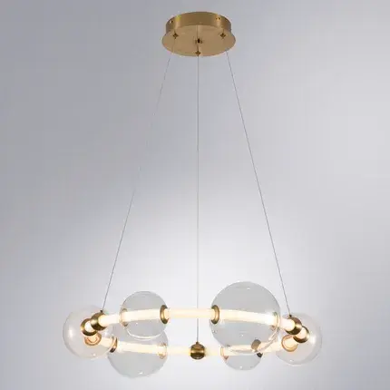 Светильник Arte Lamp A2780LM-30PB CROCUS — медь, ракурс 2