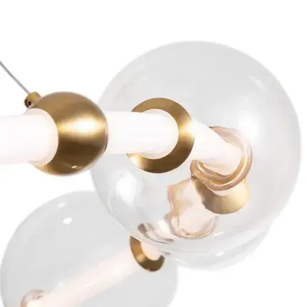Светильник Arte Lamp A2780LM-40PB CROCUS — медь, ракурс 2