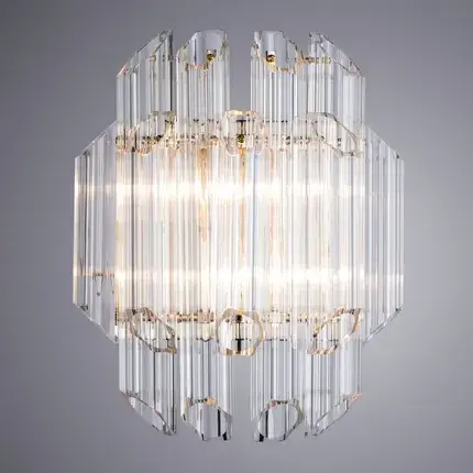 Бра Arte Lamp A2848AP-2GO JASTIN — хром, ракурс 2