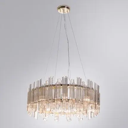 Люстра Arte Lamp A2848SP-8GO JASTIN — золотой, ракурс 2