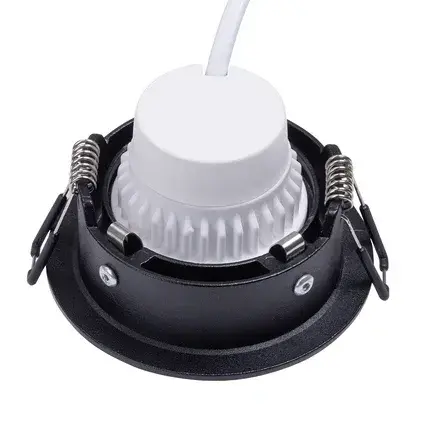 Точечный светильник Arte Lamp A2863PL-1BK CORNO — черный, ракурс 5