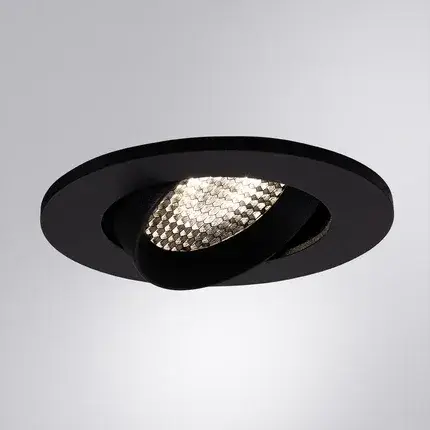 Точечный светильник Arte Lamp A2865PL-1BK FUJI — черный, ракурс 2