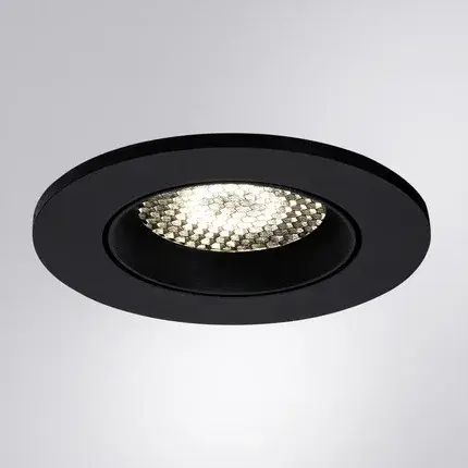 Точечный светильник Arte Lamp A2865PL-1BK FUJI — черный, ракурс 3