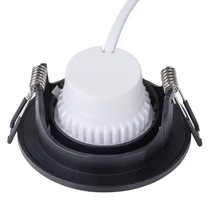 Точечный светильник Arte Lamp A2865PL-1BK FUJI — черный, ракурс 7