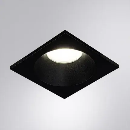 Точечный светильник Arte Lamp A2868PL-1BK HELM — черный, ракурс 2