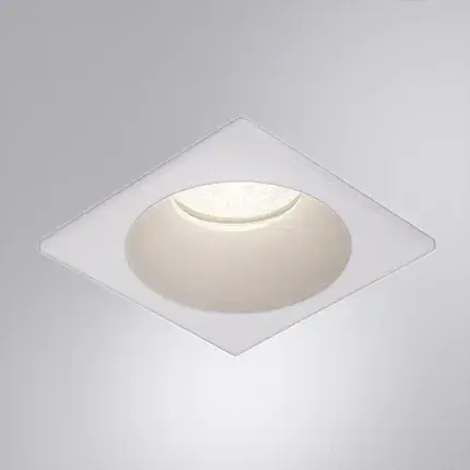 Точечный светильник Arte Lamp A2868PL-1WH HELM — белый, ракурс 2
