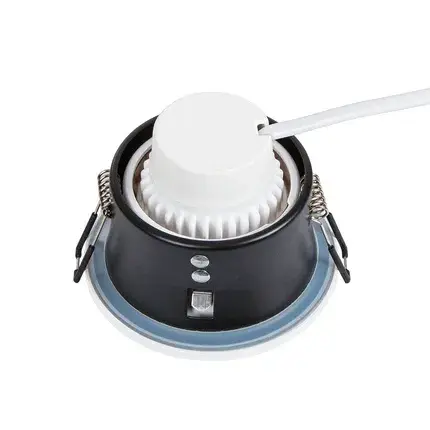 Точечный светильник Arte Lamp A2869PL-1WH HELM — белый, ракурс 5