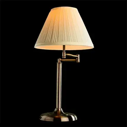 Настольная лампа Arte Lamp A2872LT-1AB CALIFORNIA — бронза, ракурс 2
