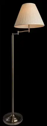 Торшер Arte Lamp A2872PN-1SS CALIFORNIA — никель, ракурс 2