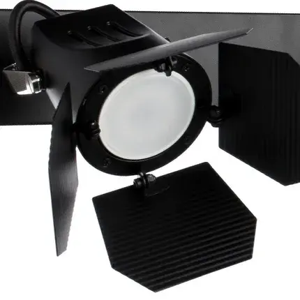 Спот Arte Lamp A3092PL-4BK CINEMA — черный, ракурс 3