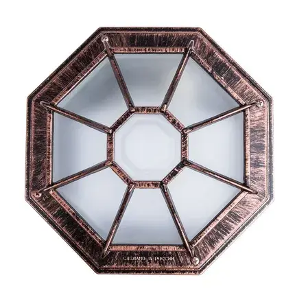 Уличный светильник Arte Lamp A3100PL-1AC PEGASUS — медь, ракурс 2