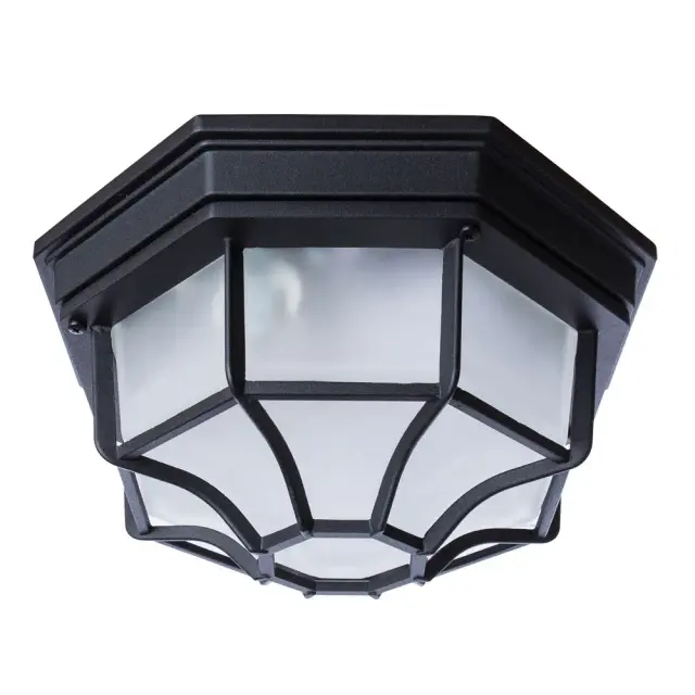 Уличный светильник Arte Lamp A3100PL-1BK PEGASUS — черный