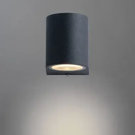 Уличный светильник Arte Lamp A3102AL-1BK COMPASS — черный, ракурс 2