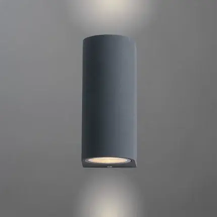 Уличный светильник Arte Lamp A3102AL-2GY COMPASS — черный, ракурс 2