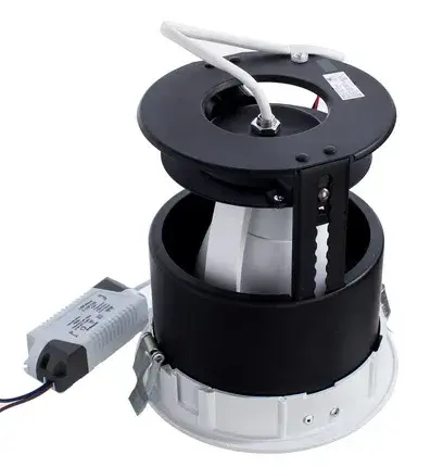 Точечный светильник Arte Lamp A3110PL-1WH NATALE — белый, ракурс 3