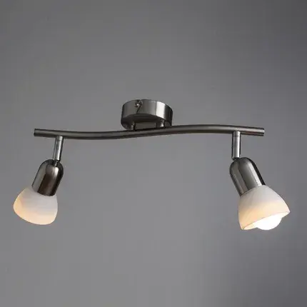 Спот Arte Lamp A3115PL-2SS FALENA — серебряный, ракурс 2