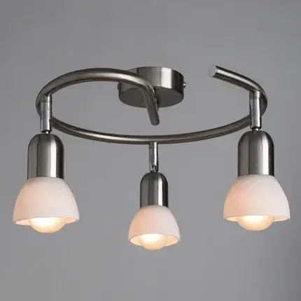 Спот Arte Lamp A3115PL-3SS FALENA — серебряный, ракурс 2
