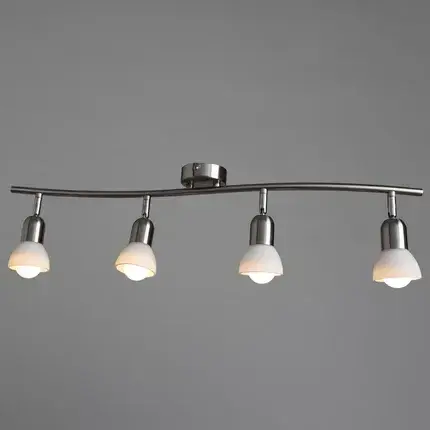 Спот Arte Lamp A3115PL-4SS FALENA — серебряный, ракурс 2