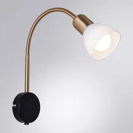 Бра Arte Lamp A3116AP-1BK FALENA — черный, ракурс 2