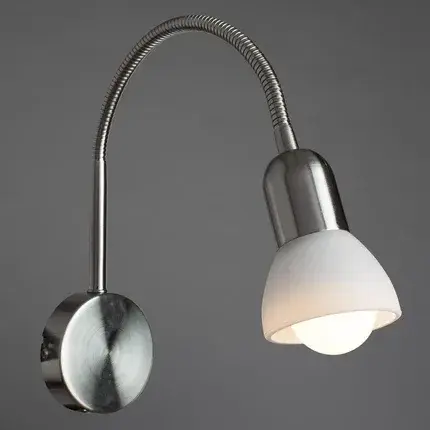 Бра Arte Lamp A3116AP-1SS FALENA — серебряный, ракурс 2
