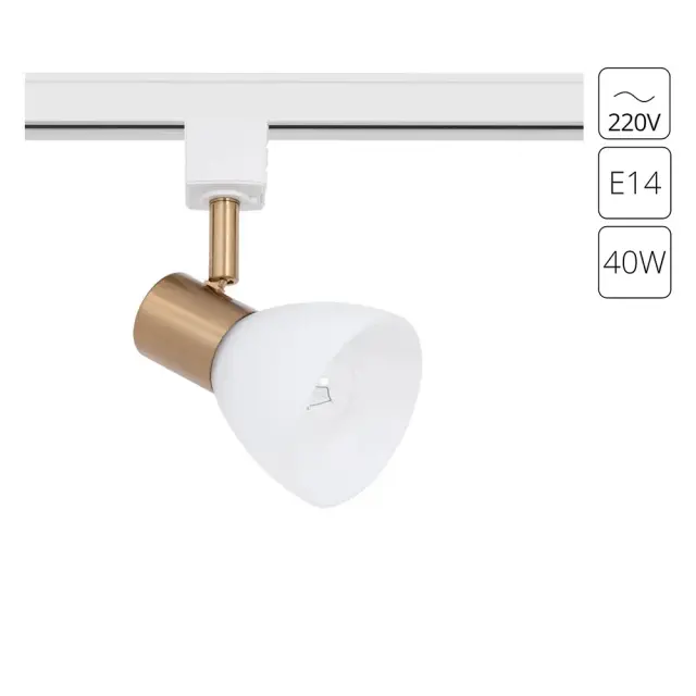 Светильник для однофазного трека Arte Lamp A3117PL-1WH FALENA — белый