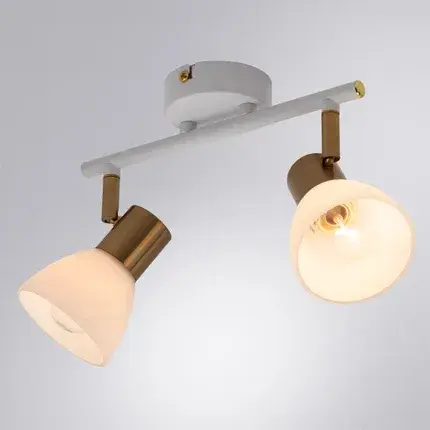 Спот Arte Lamp A3117PL-2WH FALENA — белый, ракурс 2