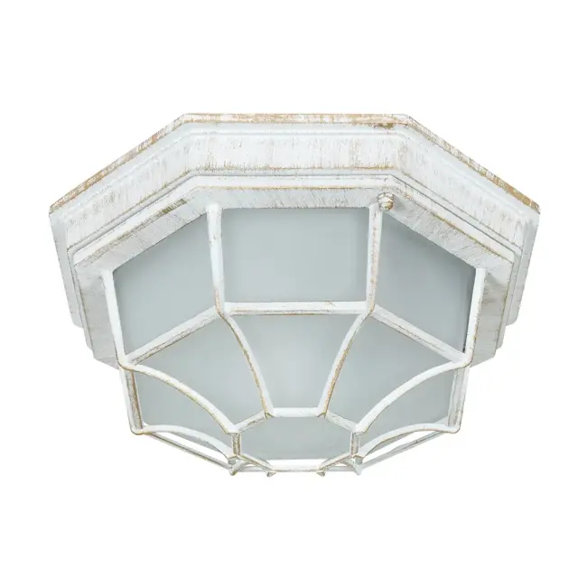 Уличный светильник Arte Lamp A3121PF-1WG PEGASUS — белое золото