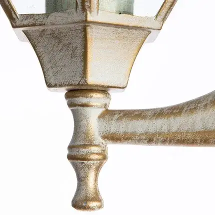 Уличный светильник Arte Lamp A3151AL-1WG PEGASUS — белое золото, ракурс 3