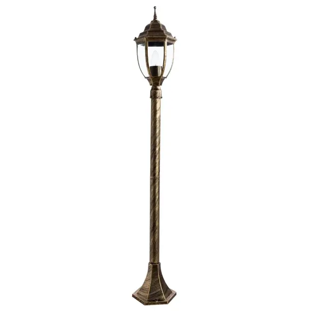 Уличный светильник Arte Lamp A3151PA-1BN PEGASUS — коричневый