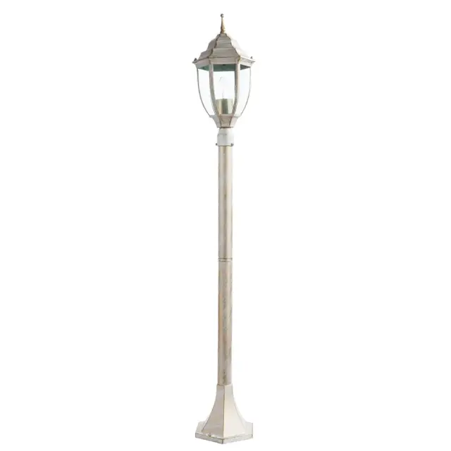 Уличный светильник Arte Lamp A3151PA-1WG PEGASUS — белое золото