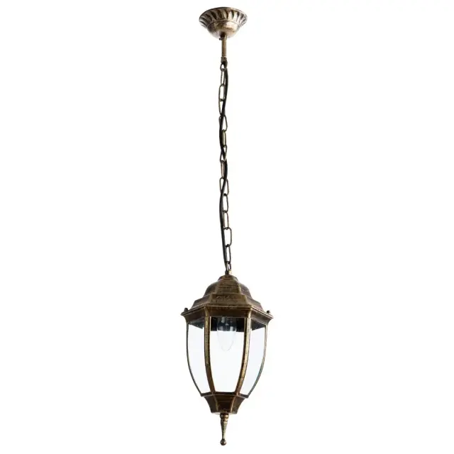 Уличный светильник Arte Lamp A3151SO-1BN PEGASUS — коричневый