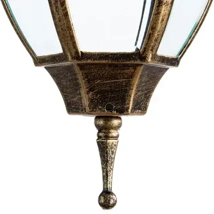 Уличный светильник Arte Lamp A3151SO-1BN PEGASUS — коричневый, ракурс 4