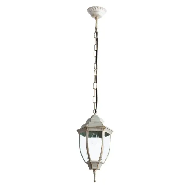Уличный светильник Arte Lamp A3151SO-1WG PEGASUS — белое золото