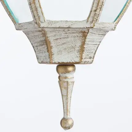 Уличный светильник Arte Lamp A3151SO-1WG PEGASUS — белое золото, ракурс 3