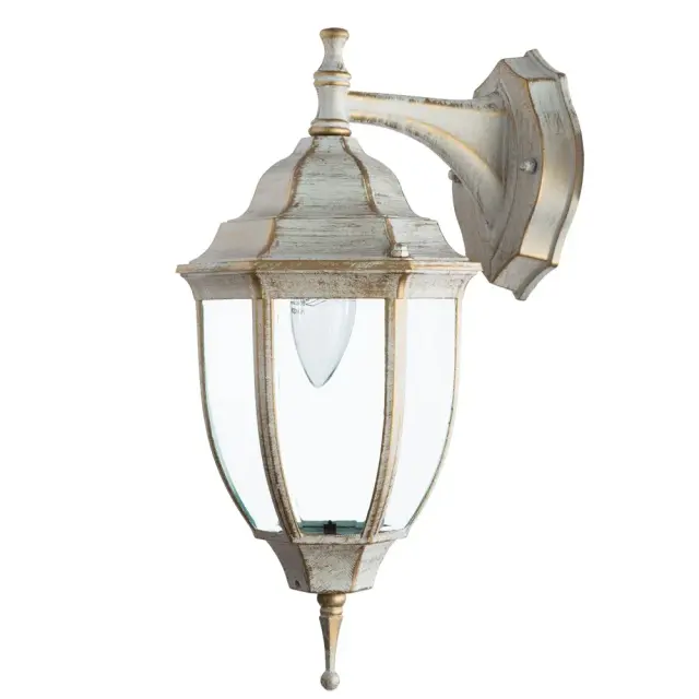 Уличный светильник Arte Lamp A3152AL-1WG PEGASUS — белое золото