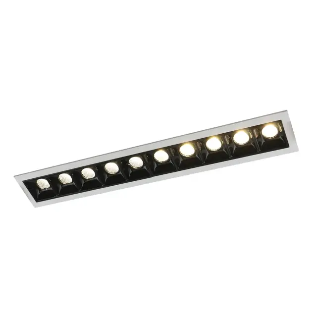 Точечный светильник Arte Lamp A3153PL-10BK GRILL — белый