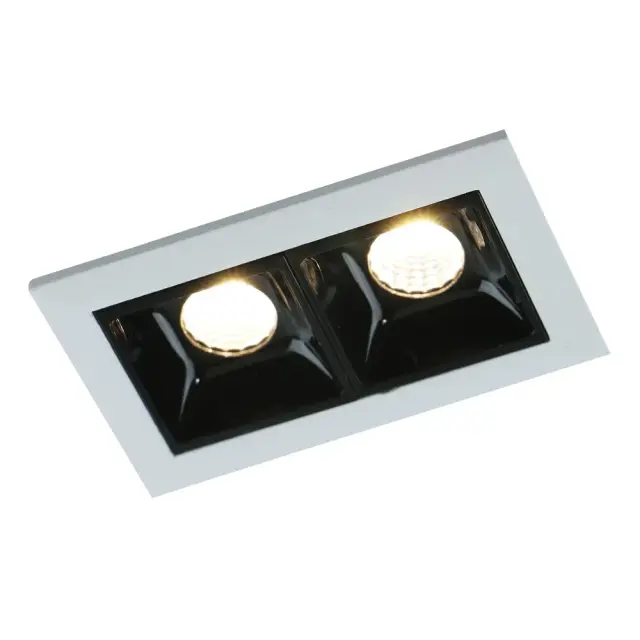 Точечный светильник Arte Lamp A3153PL-2BK GRILL — белый