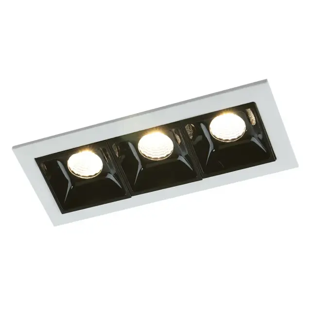 Точечный светильник Arte Lamp A3153PL-3BK GRILL — белый