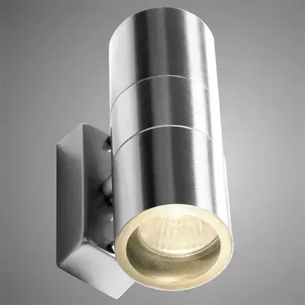 Уличный светильник Arte Lamp A3202AL-2SS MISTERO — серебряный, ракурс 2