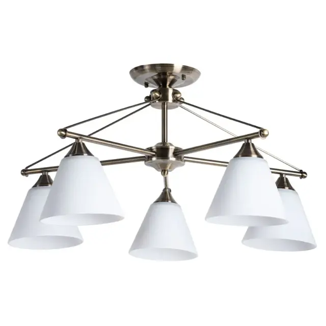 Люстра Arte Lamp A3208PL-5AB COPTER — бронза