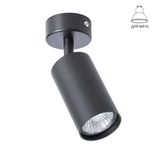 Спот Arte Lamp A3216PL-1BK AQUARIUS — черный