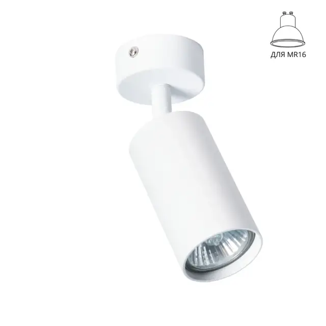 Спот Arte Lamp A3216PL-1WH AQUARIUS — белый